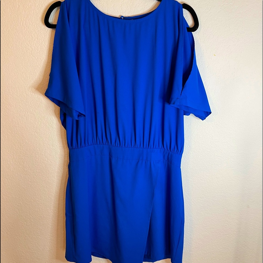 Blue Romper Dress
